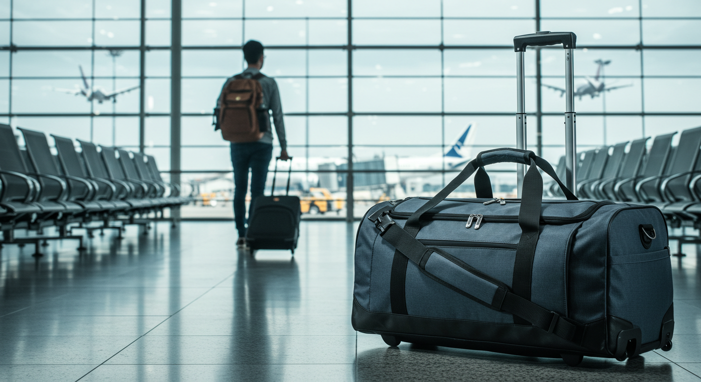 rolling duffle bag