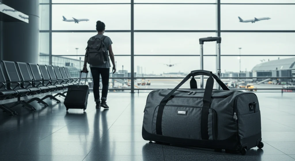 rolling duffle bags